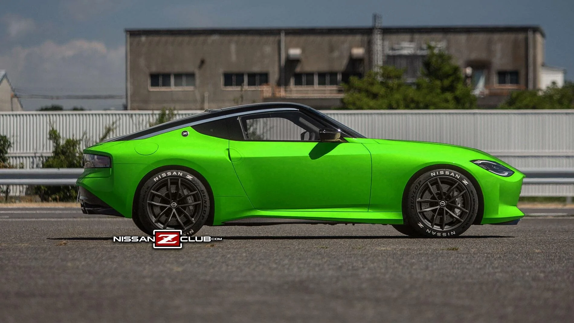 400Z Colors Simulated 400ZClub-Proto-Green_Side.jpg