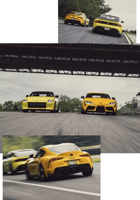 Road & Track Review: 2023 Z Performance vs. 2022 Toyota Supra 3.0