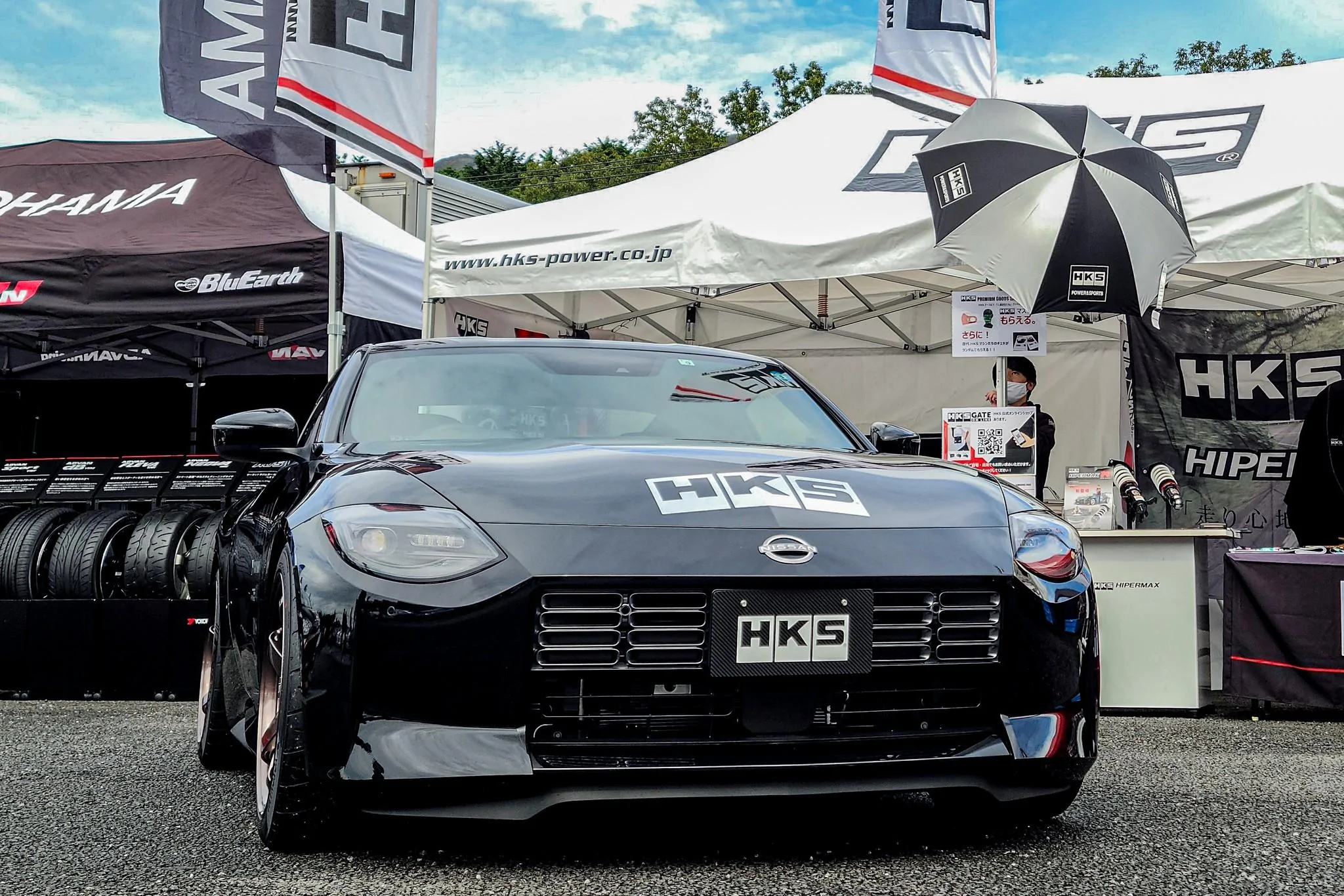 アップハーバルエクスパンション HKS gets their Black Diamond 2023 Z and begins performance