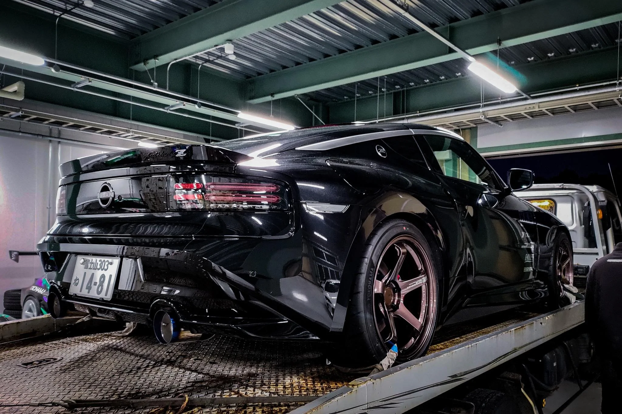 アップハーバルエクスパンション HKS gets their Black Diamond 2023 Z and begins performance