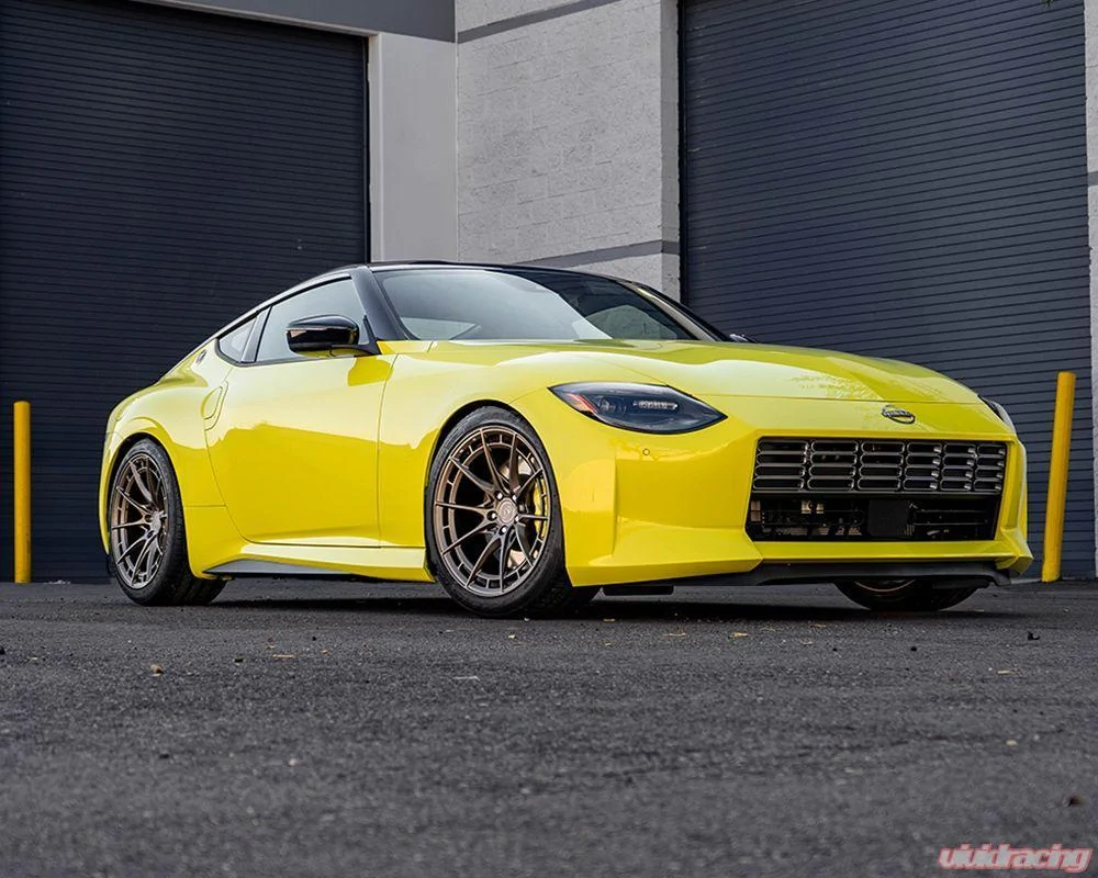Yellow Z on VR Forged D03-R wheels | 2023+ Nissan Z Forum
