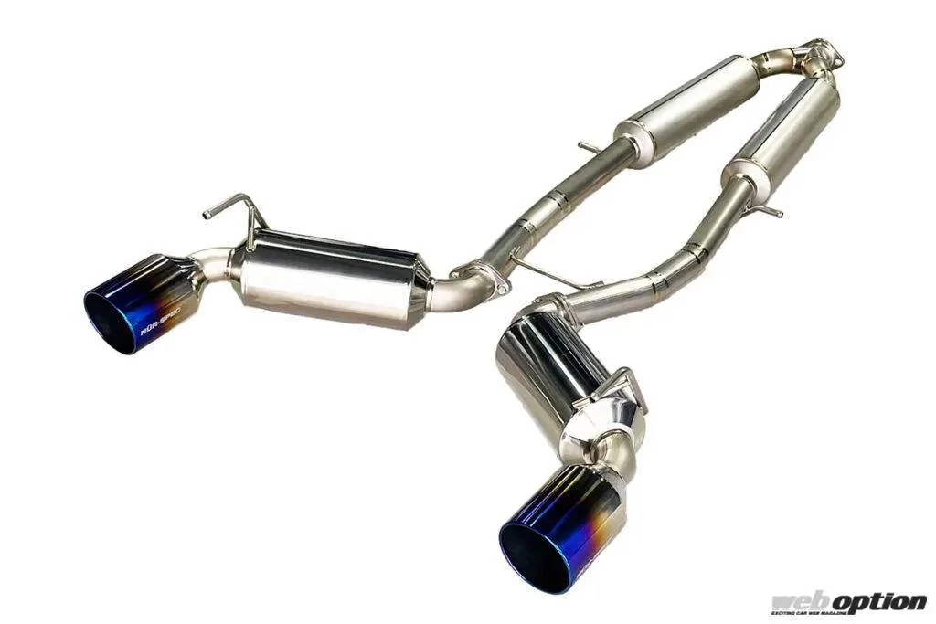 【n a z u .】 BLITZ NUR-SPEC C-Ti CATBACK EXHAUST FOR Fairlady Z (350Z)Z33