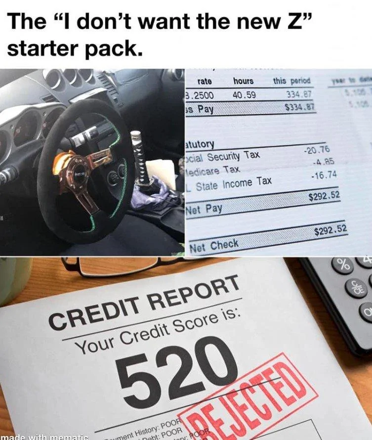 Nissan Z Meme Thread | 2023+ Nissan Z Forum, Community