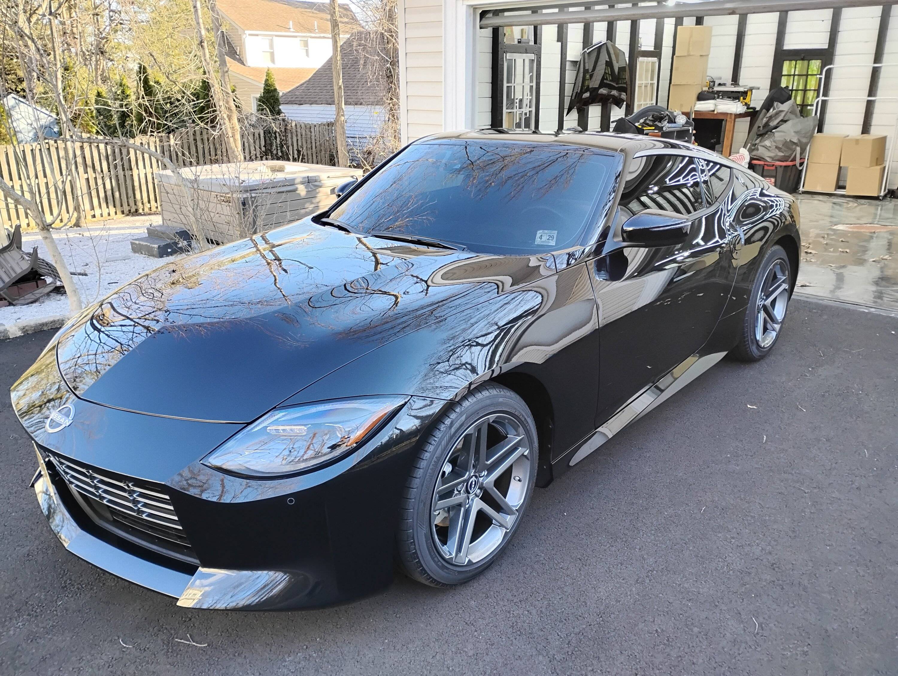 Ceramic coating high spot that is 4 months old | 2023+ Nissan Z