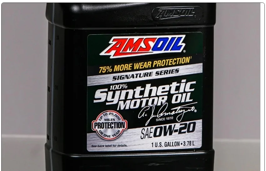 Amsoil Synthetic Motor Oil SAE 0W-20.webp