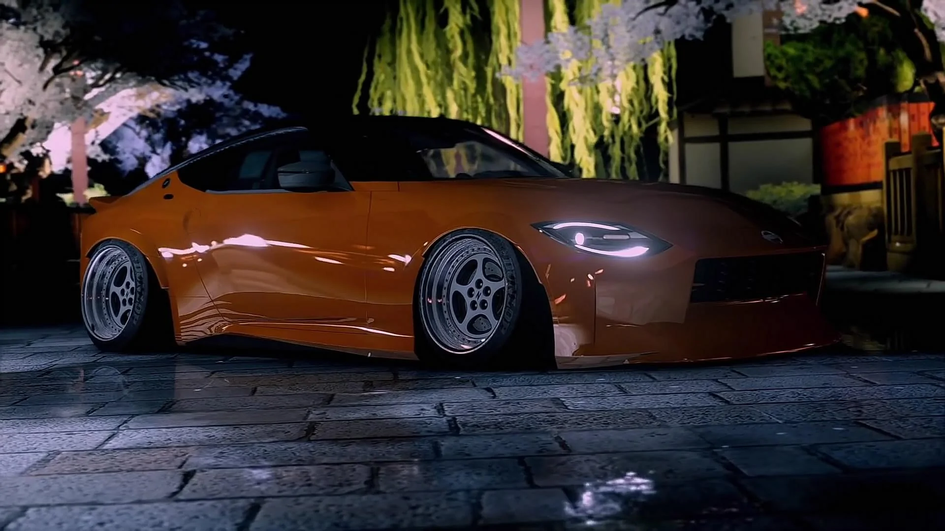 [ Realstic AssettoCorsa ] NISSAN 400Z STANCED in TOKYO JAPAN [ NEW Z MOD ].mp4_snapshot_01.34...webp