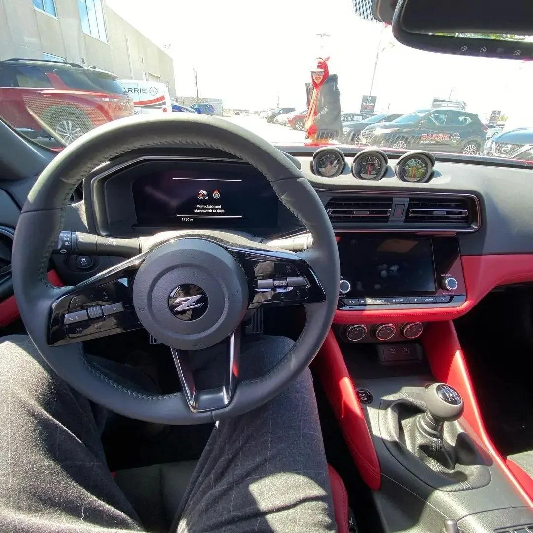 Passion Red Nissan Z exterior and interior 7.webp
