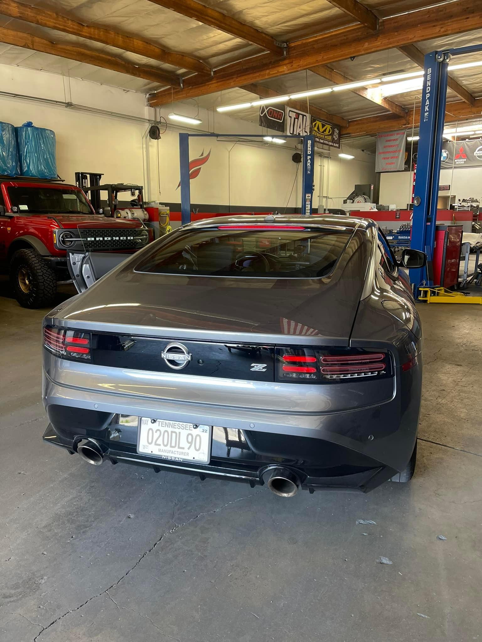 Gun Metallic Nissan Z photo in garage shop.jpg
