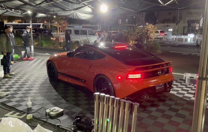 ORANGE "CUSTOMIZED PROTO" NEW FAIRLADY Z EXHAUST SOUND