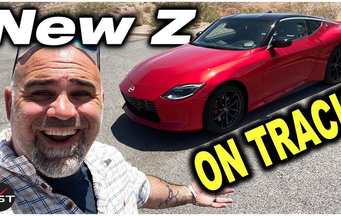 The Smoking Tire (Matt Farah) Drives Nissan Z on track
