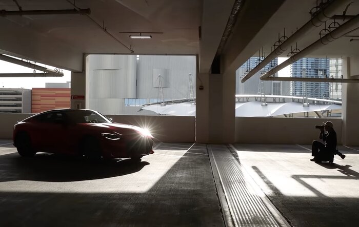 Larry Chen spends a day with 2023 Nissan Z in Las Vegas producing eye candy