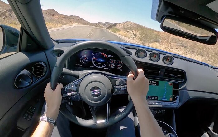 POV Test Drive (Binaural Audio) of 2023 Nissan Z Performance: 6-Speed Manual - by Winding Road Magazine