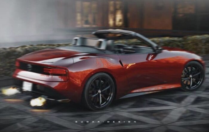 Nissan Z Convertible Imagined Renderings