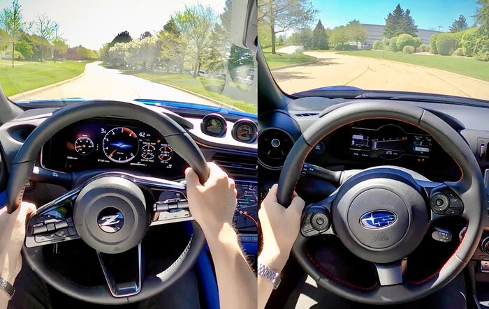 Nissan Z vs. Subaru BRZ - POV Driving Impressions