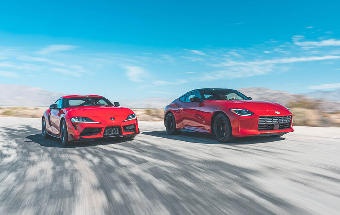 Instrument Tested & Comparison: 2023 Nissan Z Performance vs. 2022 GR Supra 3.0 Premium Review