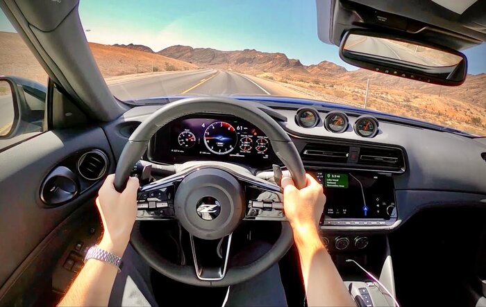 POV Test Drive (Binaural Audio) of 2023 Nissan Z (9-Speed Automatic) by Winding Road Magazine