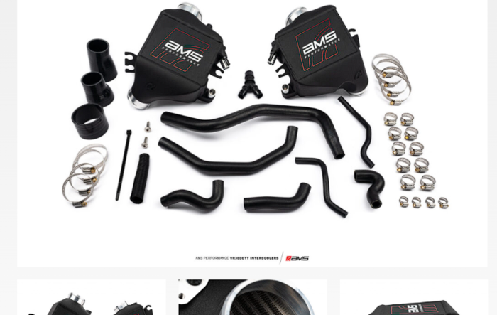 AMS Performance Nissan Z VR30 Intercooler Kit