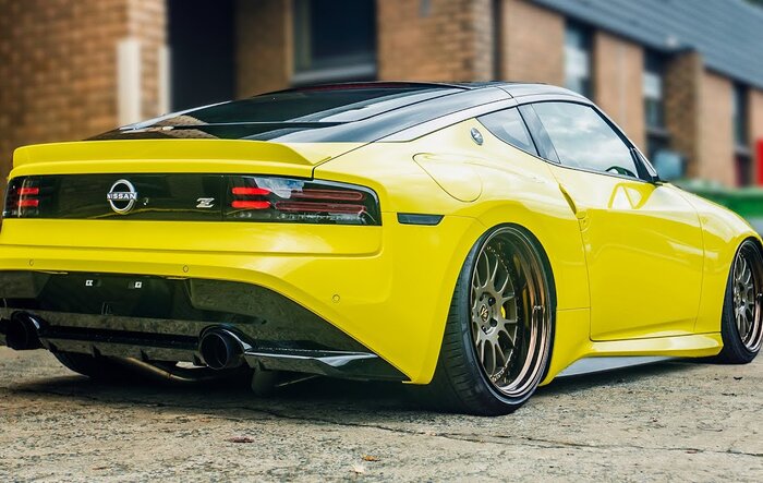 Stanced Static 2023 Nissan Z Build - Video