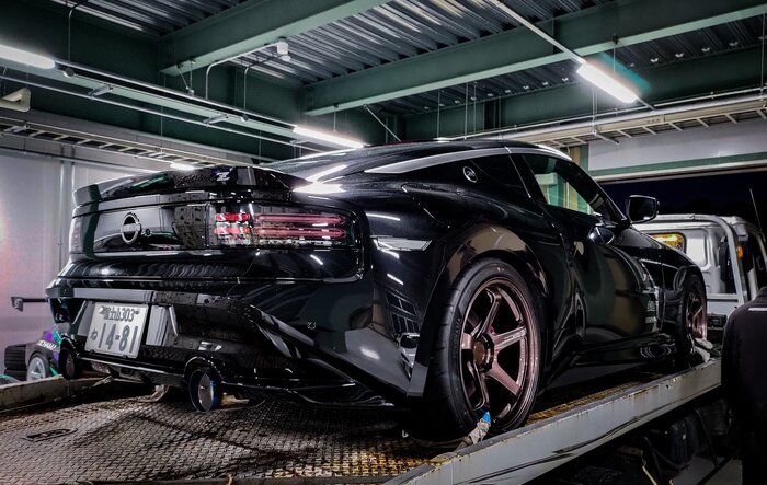 HKS gets their Black Diamond 2023 Z and begins performance parts development