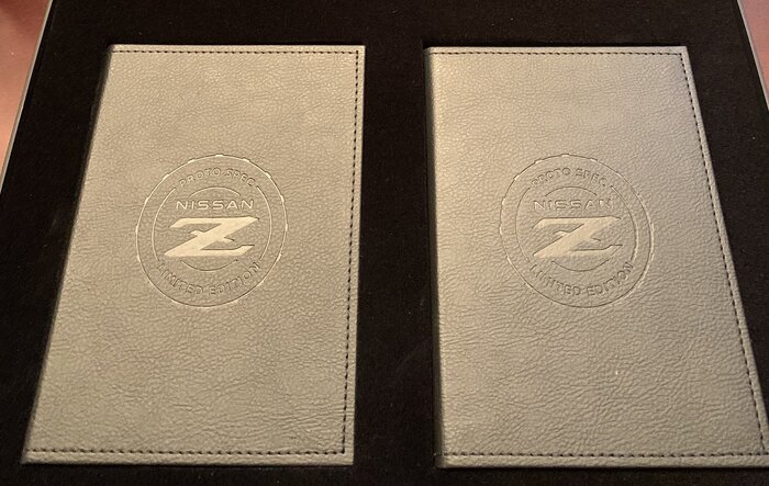 Z Proto Spec Limited Edition Folios - Surprise Ownership Documentation Gift