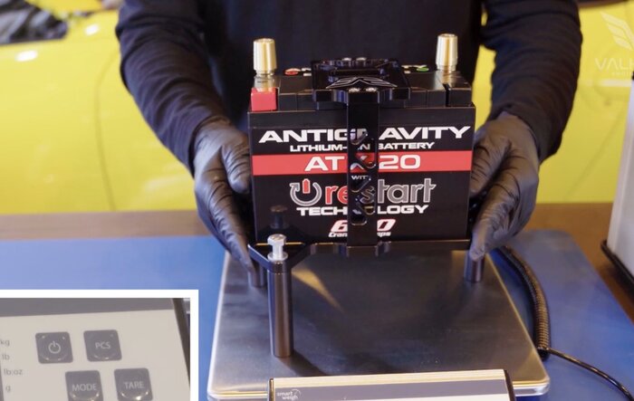 Lightweight Z lithium battery and bracket aftermarket option (Valkyrie Engineering + Antigravity Batteries)