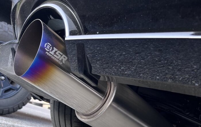 AMS downpipes and ISR Exhaust installed - Video & Sounds