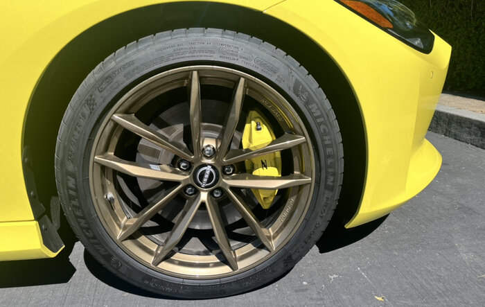 Michelin PS4S tires = Big Difference on 2023 Z
