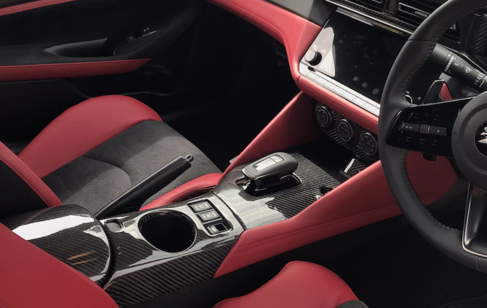 Carbon interior parts from RSW Japan