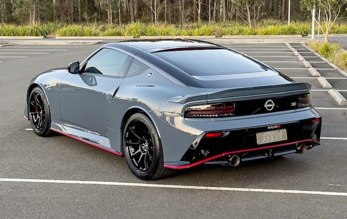 New Nissan Z Nismo in Sydney w/Fujitsubo catback exhuast, AMS intake & heat exchanger