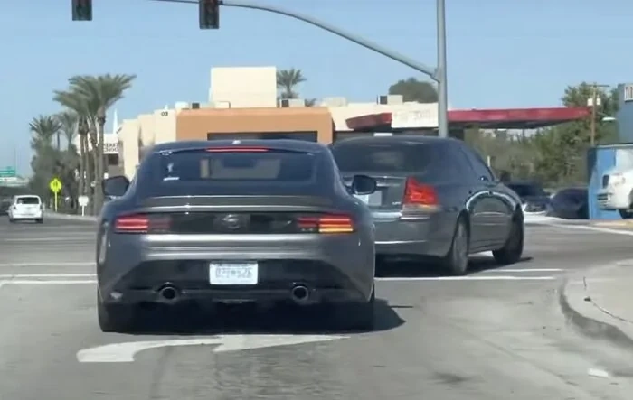 Spotted: Gun Metallic 2023 Nissan Z in Phoenix [Video]