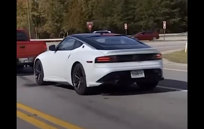 Everest White 2023 Nissan Z Spotted in Tennessee