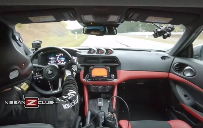 2023 Nissan Z spotted with red interior for first time!