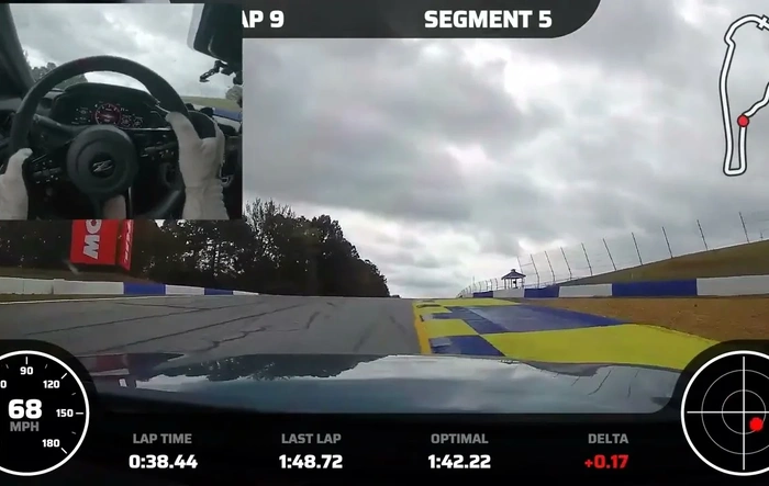 A lap at Road Atlanta