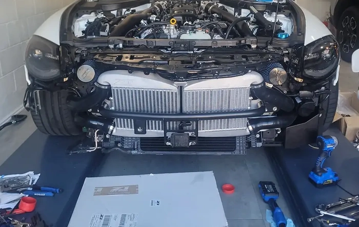 Air-to-Air Intercooler Kit by Z1 Motorsports... Let the fun times roll.